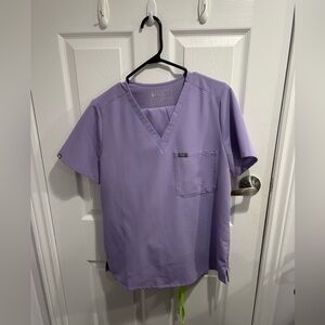 *NEW* Lavender Dew Figs Catarina Scrub Top